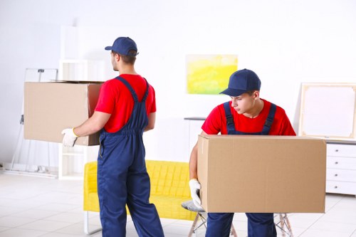 Packed moving boxes and supplies for Bermondsey homes and offices