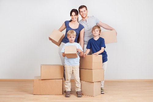 Temporary storage and uncollected goods for a removal service