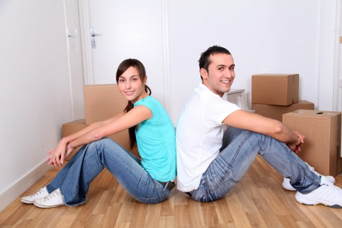 Professional Bermondsey man and van transporting furniture for a local move