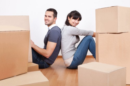 Commercial removals service for a Bermondsey business